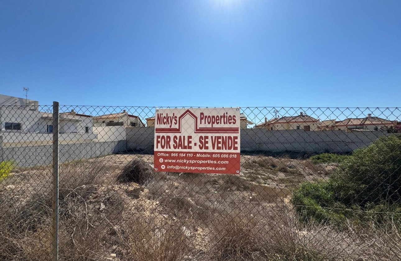 Reventa - Parcela / Terreno - La Marina